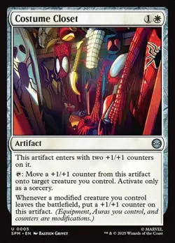 2x Costume Closet - Foil SPM NM MTG - Image 1