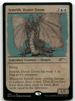 Iymrith, Desert Doom (Showcase) #1013 (Foil) (NM) Secret Lair Drop SLD Magic MTG - Image 1