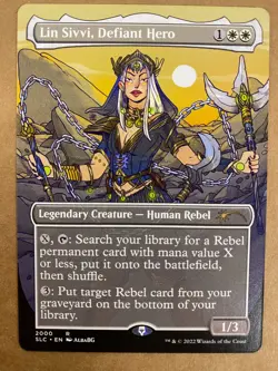 MTG 1x Lin Sivvi, Defiant Hero 2000 Secret Lair Countdown Magic Gathering x1 NM - Image 1