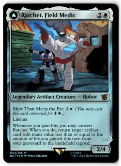 Ratchet, Field Medic Foil M Universes Beyond: Transformers 2 NM - Image 1