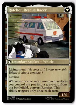 Ratchet, Field Medic Foil M Universes Beyond: Transformers 2 NM - Image 2