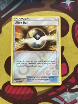 Pokemon Ultra Ball 135/149 - SM Sun & Moon Base - Reverse Holo GLC - Excellent - Image 1