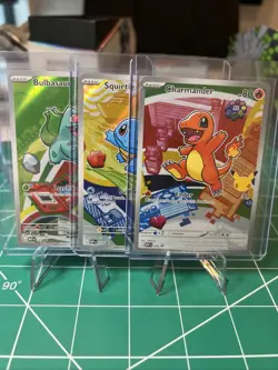 Pokemon First Partner Illustration MEP Bulbasaur Charmander Squirtle 037 038 039 - Image 1