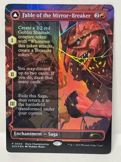 MTG Fable Of The Mirror-Breaker Store Championship Promo Foil P0044 - NM - Image 1
