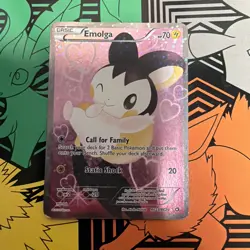 Pokemon Emolga RC23/RC25 Legendary Treasures Ultra Rare Full Art Holo - Image 1