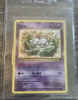 Pokemon Mew Holo Rare Evolutions 53/108 40 HP Neutral Shield English - Image 1