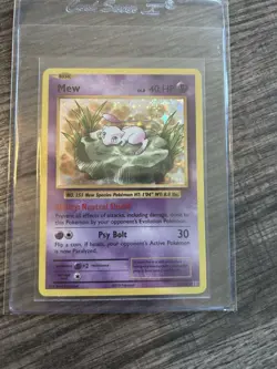 Pokemon Mew Holo Rare Evolutions 53/108 40 HP Neutral Shield English - Image 4