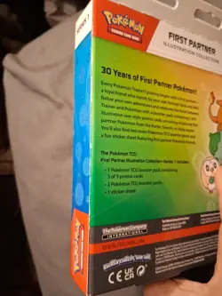 Pokemon TCG First Partner Illustration Collection Series 1 Promo Booster Box - Image 4