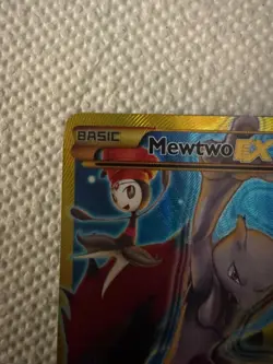 Pokemon TCG - Mewtwo EX (163 Secret Full Art) - XY - BREAKthrough - NM - Image 2