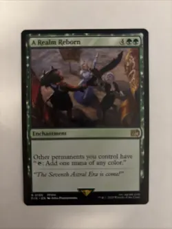 A Realm Reborn - 196 - Magic: Final Fantasy MTG - Rare - Regular - FFXIV - Image 1