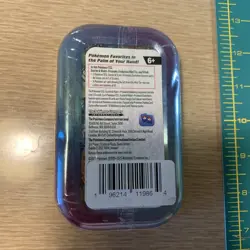 Pokemon TCG Scarlet & Violet Prismatic Evolutions Sealed Mini Tin - Espeon - Image 2