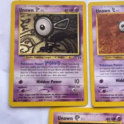 Pokemon Unknown M- C And F All In Excellent Condition - Image 2