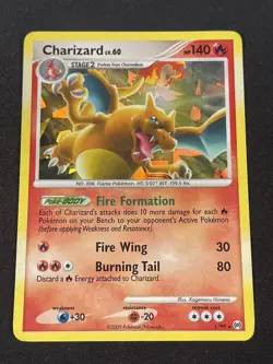 2009 Pokemon Platinum Arceus Charizard Promos Holo #1/99 - Image 1