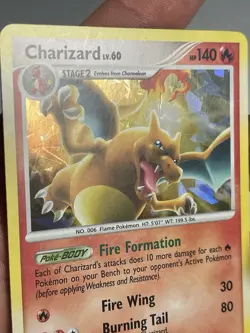 2009 Pokemon Platinum Arceus Charizard Promos Holo #1/99 - Image 3