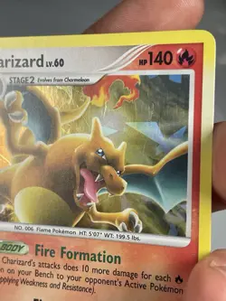 2009 Pokemon Platinum Arceus Charizard Promos Holo #1/99 - Image 4