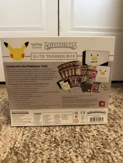 Pokemon Celebrations Elite Trainer Box 25th Anniversary ETB NEW SEALED - Image 4