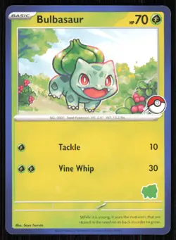 Bulbasaur (Blue Border) My First Battle Pokemon Near Mint - Image 1