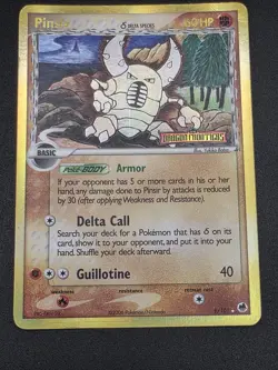 Pokemon TCG 2006 Pinsir (Delta Species) 9/101 Dragon Frontiers Reverse Holo - Image 1
