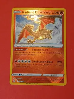 Pokemon Sword & Shield Crown Zenith Radiant Charizard 020/159 - Image 2