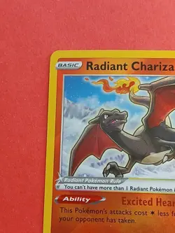 Pokemon Sword & Shield Crown Zenith Radiant Charizard 020/159 - Image 4