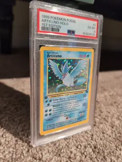 Pokemon TCG 1st Edition Holographic Articuno PSA Graded 6 - Image 2
