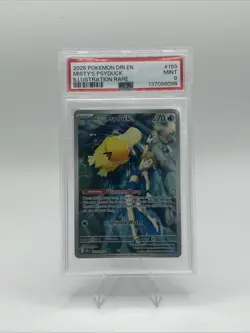 Misty's Psyduck 193/182 Destined Rivals Pokemon English PSA 9 Mint - Image 1