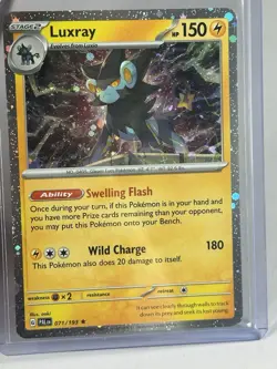 Luxray 071/193 Cosmos Holo SV02: Paldea Evolved Pokemon NM - Image 1