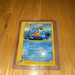 Pokemon TCG Blastoise 036/165 Expedition Base Set Non-Holo 2002 English - Image 1