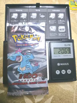 🔥🔥🔥 HEAVY 1st EDITION 2000 Pokemon Neo Genesis Booster Pack WOTC 🔥🔥🔥💥💥 - Image 2