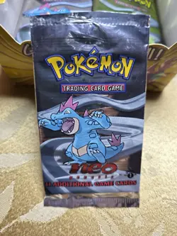 🔥🔥🔥 HEAVY 1st EDITION 2000 Pokemon Neo Genesis Booster Pack WOTC 🔥🔥🔥💥💥 - Image 5