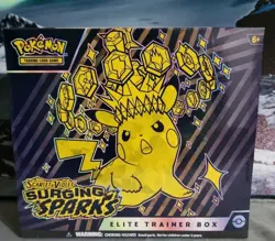 Pokemon TCG Surging Sparks ETB (Elite Trainer Box) - New/Factory Sealed - Image 1