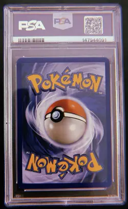 2006 POKEMON EX HOLON PHANTOMS #100 MEW EX-HOLO HOLON PHANTOMS PSA 6 - Image 2