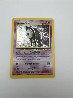 2001 Pokemon Unknown A Neo Discovery 14/75 Holo Foil Rare - Image 3