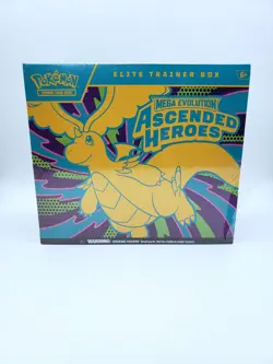 Pokemon Mega Evolution Ascended Heroes Elite Trainer Box ETB Factory Sealed - Image 1