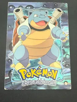 Topps Pokemon TV Blastoise #09 Non Holo HP - Image 1