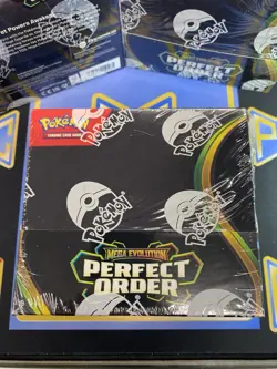 Pokemon PERFECT ORDER Booster Box New Factory Sealed MEGA ZYGARDE EX MEGA HYPER - Image 1