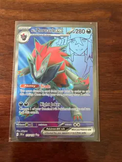 Pokemon TCG N's Zoroark ex 175/159 Journey Together Holo Rare Near Mint/Mint - Image 1