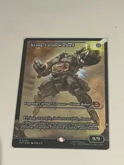 Krang, Utrom Warlord - Foil - Showcase Teenage Mutant Ninja Turtles MTG - Image 1