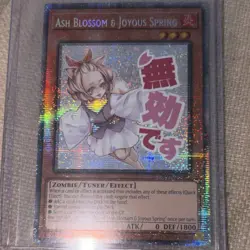 YuGiOh Ash Blossom & Joyous Spring Starlight Rare 1st Edition RA05-EN091 English - Image 1