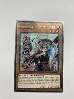 RA05-EN131 Ghost Ogre & Snow Rabbit Variant Art Starlight Rare 1st Ed YuGiOh - Image 1