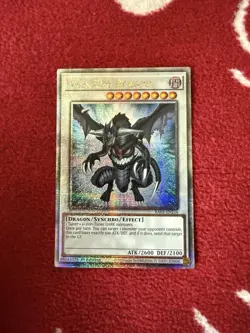 Yugioh Dark End Dragon RA03-EN216 Quarter Century Rare NM - Image 1