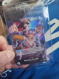 Monkey.D.Luffy (PSA Magazine) OP05-060 One Piece Promotion Cards Foil "SEALED" - Image 2