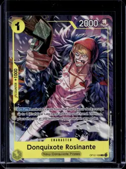 2025 One Piece Legacy of the Master Donquixote Rosinante Alt Art Rare #OP12-108 - Image 1