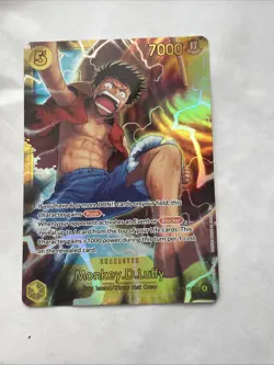 Monkey D Luffy OP15-119 SEC Foil Adventure on Kami’s Island One Piece TCG - Image 1