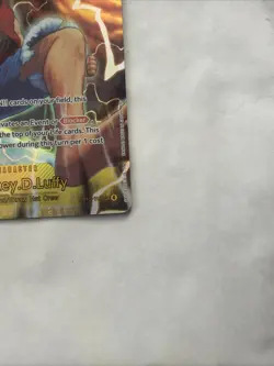Monkey D Luffy OP15-119 SEC Foil Adventure on Kami’s Island One Piece TCG - Image 3