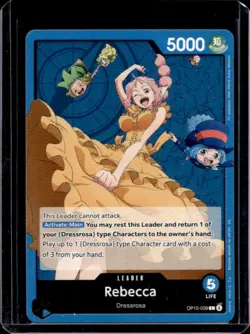 2026 One Piece Adventure on Kami's Island Rebecca Leader #OP15-039 - Image 1