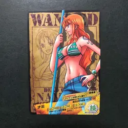 PREORDER Nami WANTED AR Carddass Japanese One Piece 2011 - Image 1