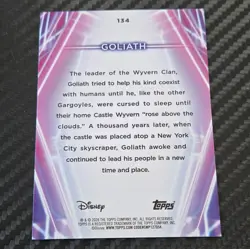 2026 Topps Disney Neon Goliath #134 Rainbow Foil - Image 2