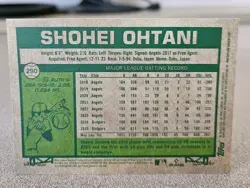2026 Topps Heritage - Shohei Ohtani #290 Chrome Burgundy Sparkle Refractor - Image 2