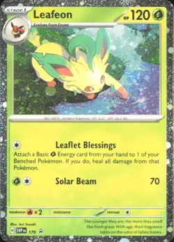 Pokemon TCG - Leafeon - Promo 170 NM - Image 1